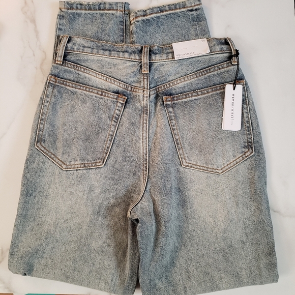 We Wore What Vintage Straight Leg Jeans Sz 26 - Picture 5 of 7